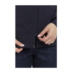 Veste Harcour Siam femme Marine / crème Bleu