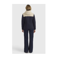 Veste Harcour Siam femme Marine / crème Bleu