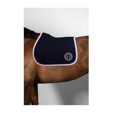 Tapis de Selle Harcour Cadence Marine Bleu marine