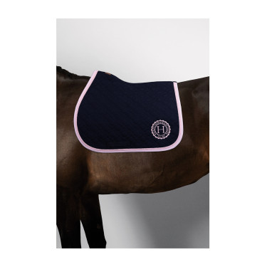 Tapis de Selle Harcour Cadence Marine Bleu marine