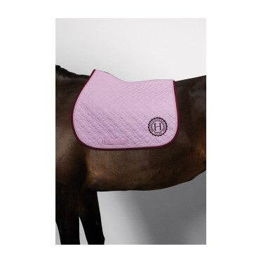 Tapis de Selle Harcour Cadence Rose poudré