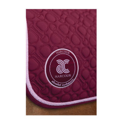 Tapis de Selle Harcour Cadence Bordeaux