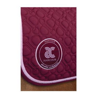 Tapis de Selle Harcour Cadence Bordeaux