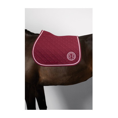 Tapis de Selle Harcour Cadence Bordeaux