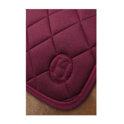 Tapis de selle Harcour Charma Chevrons vigne Bordeaux Tapis de selle Harcour Charma Chevrons vigne Bordeaux