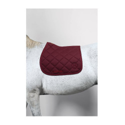 Tapis de selle Harcour Charma Chevrons vigne Bordeaux Tapis de selle Harcour Charma Chevrons vigne Bordeaux