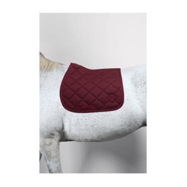 Tapis de selle Harcour Charma Chevrons vigne Bordeaux Tapis de selle Harcour Charma Chevrons vigne Bordeaux