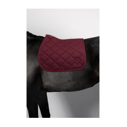 Tapis de selle Harcour Charma Chevrons vigne Bordeaux Tapis de selle Harcour Charma Chevrons vigne Bordeaux