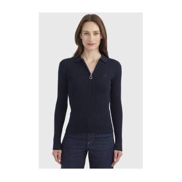 Polo Harcour Celeste femme Marine Bleu marine Polo Harcour Celeste femme Marine Bleu marine