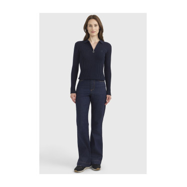 Polo Harcour Celeste femme Marine Bleu marine Polo Harcour Celeste femme Marine Bleu marine