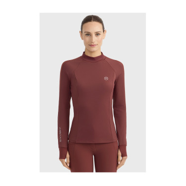 T-shirt technique Harcour Calista femme Vigne Bordeaux