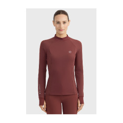 Technisch T-shirt Harcour Calista dames Wingerd Bordeaux