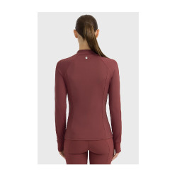 T-shirt technique Harcour Calista femme Vigne Bordeaux
