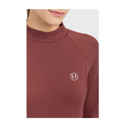 T-shirt technique Harcour Calista femme Vigne Bordeaux