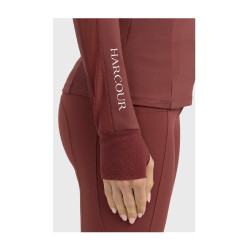 T-shirt technique Harcour Calista femme Vigne Bordeaux
