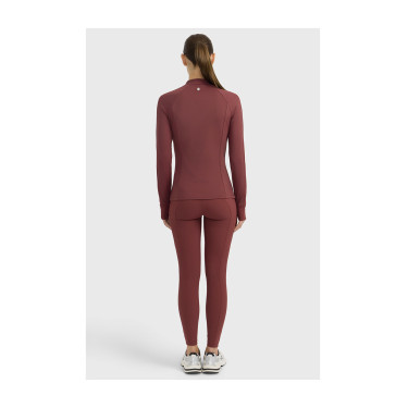 T-shirt technique Harcour Calista femme Vigne Bordeaux