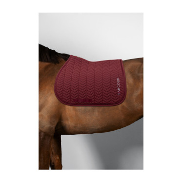 Tapis de selle Harcour Cobalt Vigne Bordeaux Tapis de selle Harcour Cobalt Vigne Bordeaux