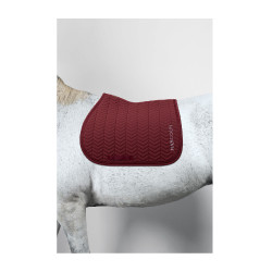 Tapis de selle Harcour Cobalt Vigne Bordeaux Tapis de selle Harcour Cobalt Vigne Bordeaux