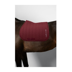 Tapis de selle Harcour Cobalt Vigne Bordeaux Tapis de selle Harcour Cobalt Vigne Bordeaux