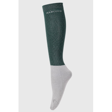Chaussettes à paillettes Harcour Vaela par 2 Jungle Vert