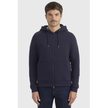 Harcour herenhoodie met rits – paardrijden | EQUI-Clic