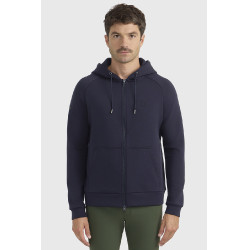 Harcour herenhoodie met rits – paardrijden | EQUI-Clic