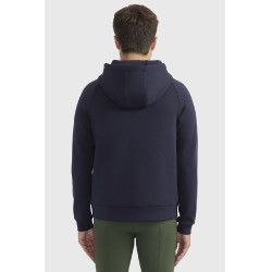 Harcour herenhoodie met rits – paardrijden | EQUI-Clic