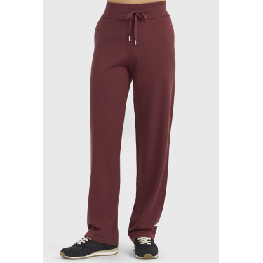 Pantalon Maille Harcour Chelsea femme Vigne Bordeaux