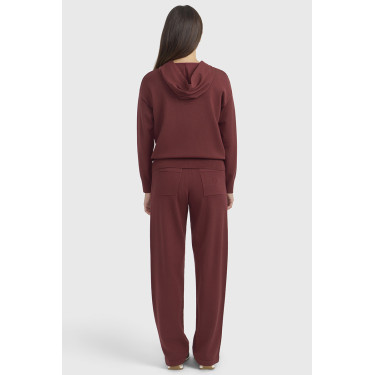 Pantalon Maille Harcour Chelsea femme Vigne Bordeaux