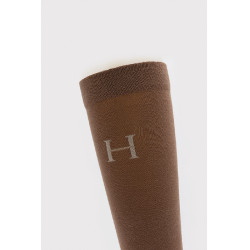 Chaussettes Harcour Carly par 3 Trèfle / noir / moka Beige Chaussettes Harcour Carly par 3 Trèfle / noir / moka Beige