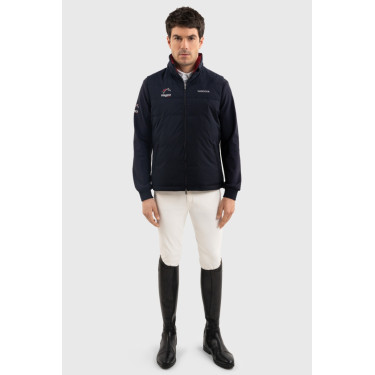 Veste sans manches Harcour Flicko homme France Marine Bleu marine Veste sans manches Harcour Flicko homme France Marine Bleu marine