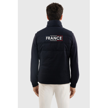 Veste sans manches Harcour Flicko homme France Marine Bleu marine Veste sans manches Harcour Flicko homme France Marine Bleu marine
