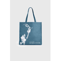 Totebag Harcour Balade Paon Bleu