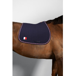 Tapis de selle Harcour Fairytale France Marine Bleu marine