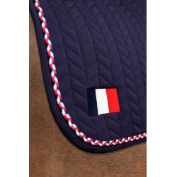 Tapis de selle Harcour Fairytale France Marine Bleu marine