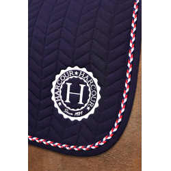 Tapis de selle Harcour Fairytale France Marine Bleu marine