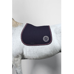 Tapis de selle Harcour Fairytale France Marine Bleu marine