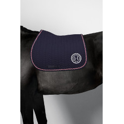Tapis de selle Harcour Fairytale France Marine Bleu marine