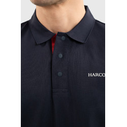Polo Harcour Fuego manches courtes homme France Marine Bleu marine