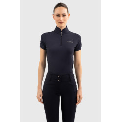 Dames poloshirt Harcour Fuega – paardrijden Frankrijk