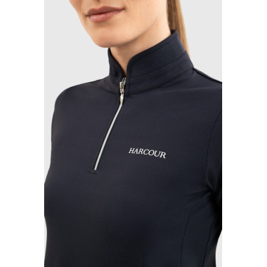 Dames poloshirt Harcour Fuega – paardrijden Frankrijk