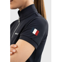 Polo d’équitation femme Harcour Fuega France – Equi-Clic Polo d’équitation femme Harcour Fuega France – Equi-Clic