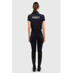 Polo d’équitation femme Harcour Fuega France – Equi-Clic Polo d’équitation femme Harcour Fuega France – Equi-Clic