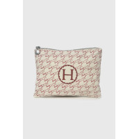 Pochette Harcour Bichette Jump Shell Grapefruit Blanc