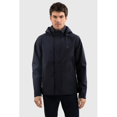 Harcour Pekenio heren waterdichte jas Marine Marineblauw