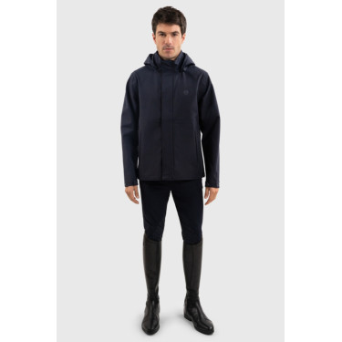 Harcour Pekenio heren waterdichte jas Marine Marineblauw