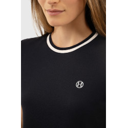 T-shirt Harcour Belsara dames Marine Marineblauw