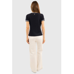 T-shirt Harcour Belsara dames Marine Marineblauw