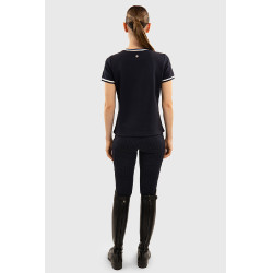 T-shirt Harcour Belsara dames Marine Marineblauw