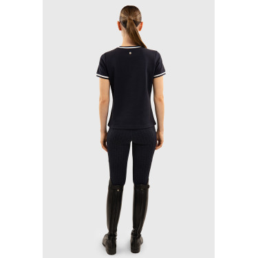 T-shirt Harcour Belsara dames Marine Marineblauw